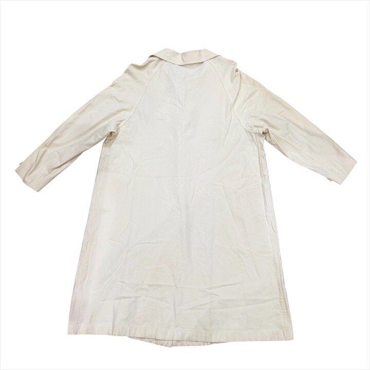 Chanel 99P CC Logo Button Long Coat Ivory — view 4