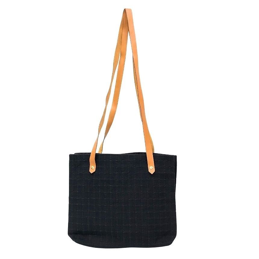 Hermes Amedaba Cabas Posh Tote Shoulder Black