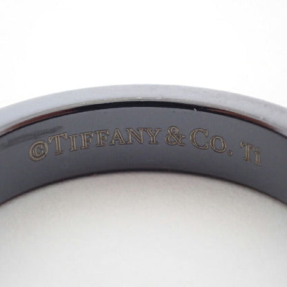 Tiffany & Co 925 Titanium Narrow Ring — view 5