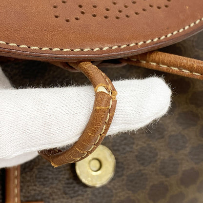 Celine Backpack Macadam Brown Gold — view 6
