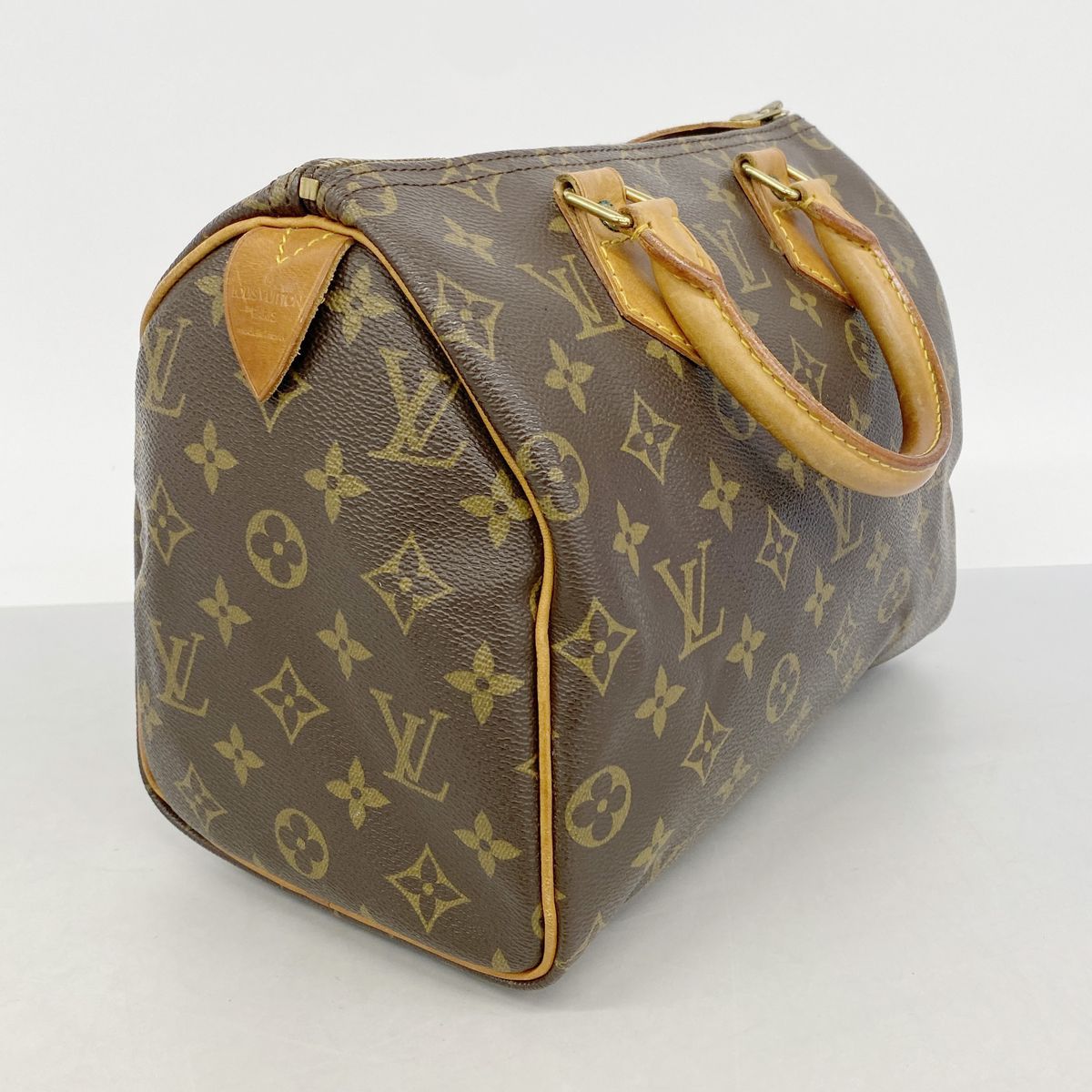 Louis Vuitton Handle Monogram Speedy 25 Brown Handbag — view 2