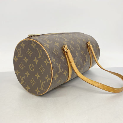 Louis Vuitton Handle Monogram Papillon 30 Brown Handbag — view 2