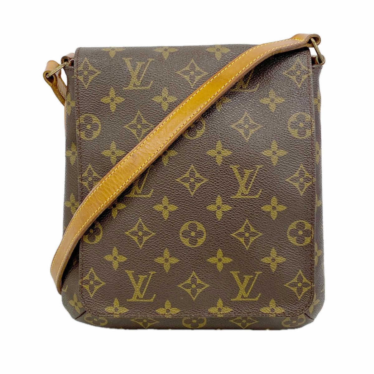 Louis Vuitton Shoulder Bag Monogram Musette Salsa Short Strap Brown