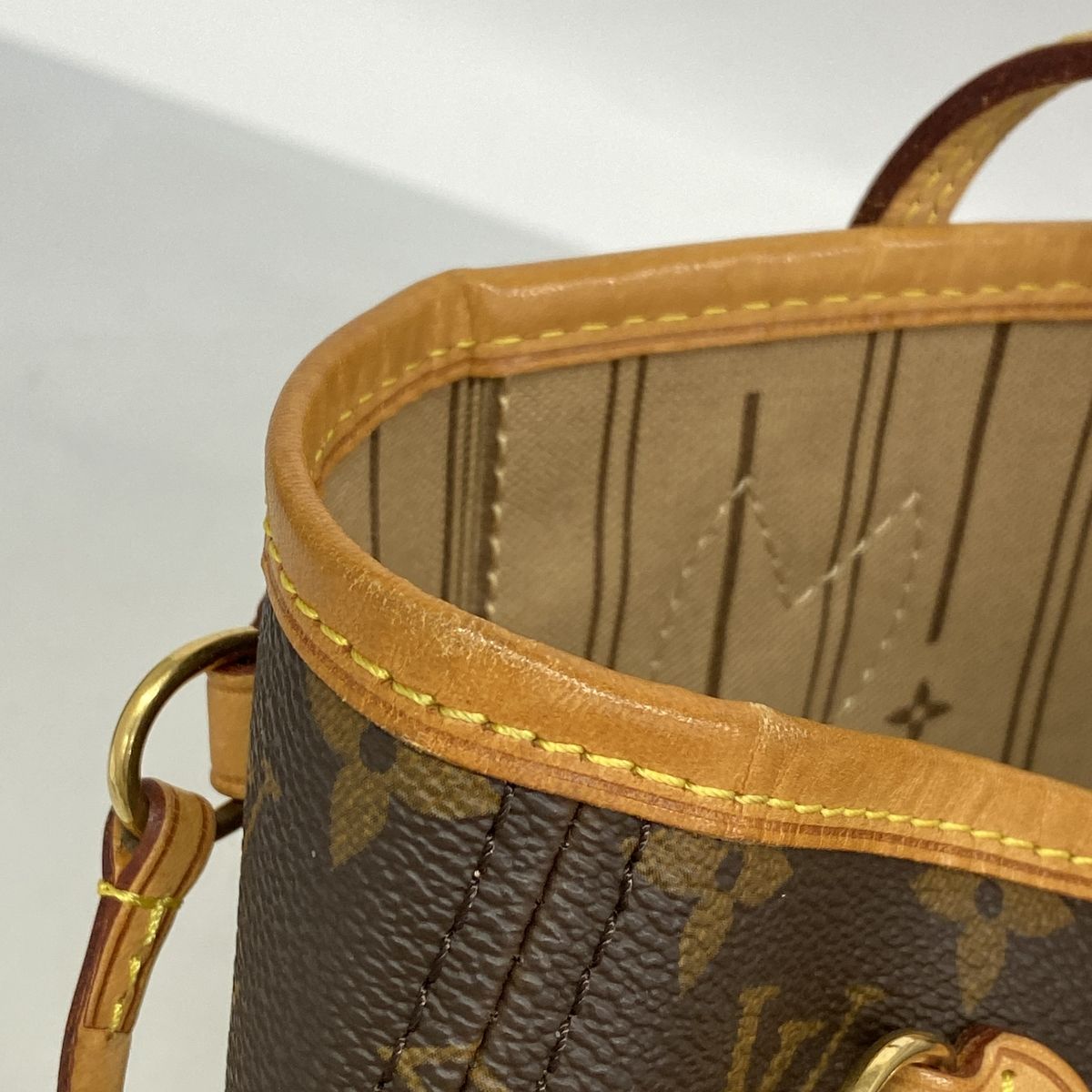 Louis Vuitton Tote Bag Monogram Neverfull PM Brown — view 8
