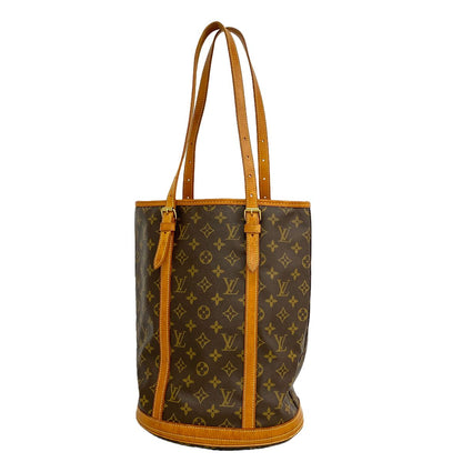 Louis Vuitton Tote Bag Monogram Bucket GM Brown