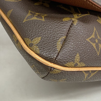 Louis Vuitton Shoulder Bag Monogram Musette Tango Short Strap Brown — view 6