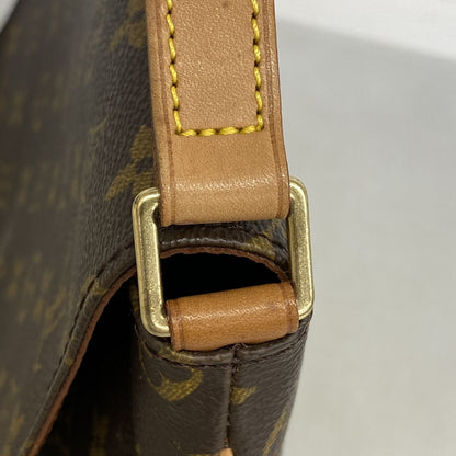 Louis Vuitton Shoulder Bag Monogram Musette Tango Short Strap Brown — view 8