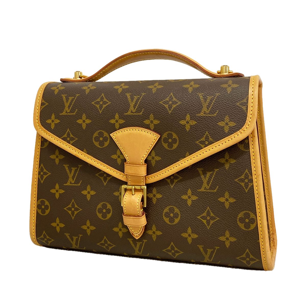 Louis Vuitton Handle Monogram Bel Air Brown Handbag