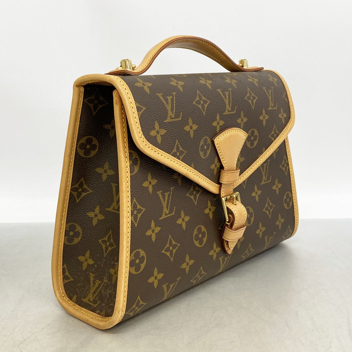 Louis Vuitton Handle Monogram Bel Air Brown Handbag — view 2
