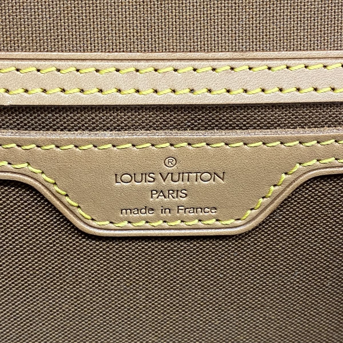 Louis Vuitton Handle Monogram Bel Air Brown Handbag — view 5