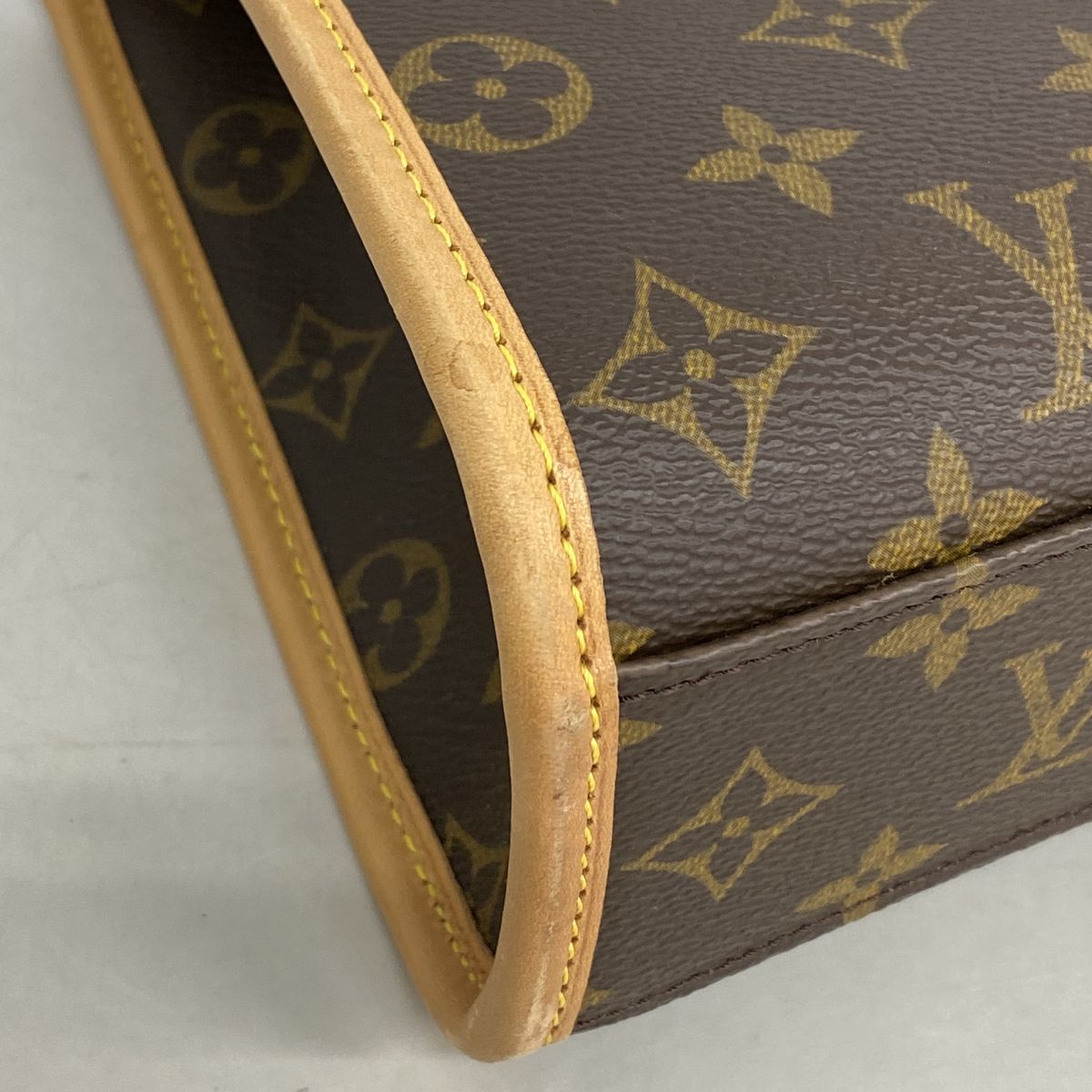 Louis Vuitton Handle Monogram Bel Air Brown Handbag — view 7