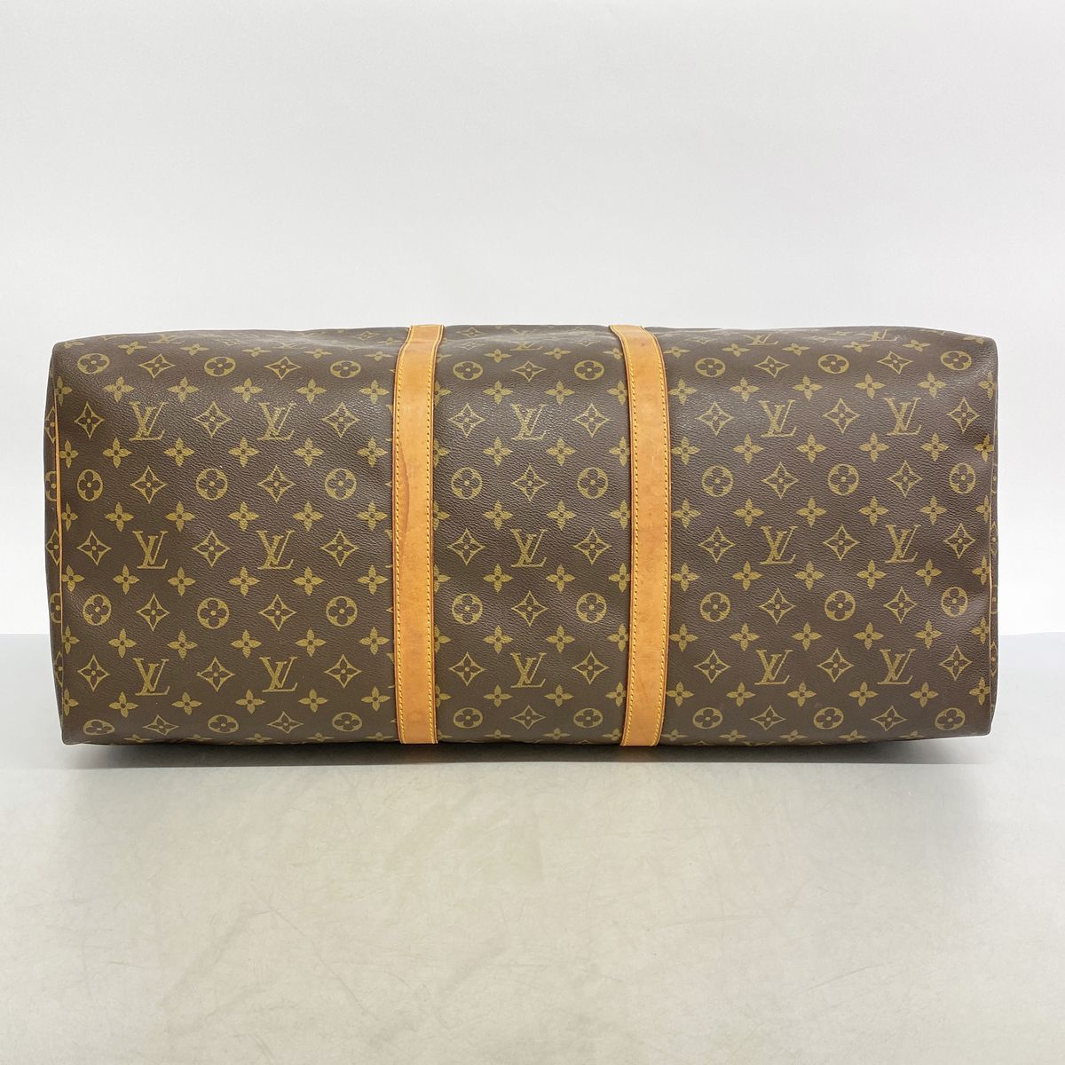 Louis Vuitton Boston Bag Monogram Keepall 60 Brown — view 3