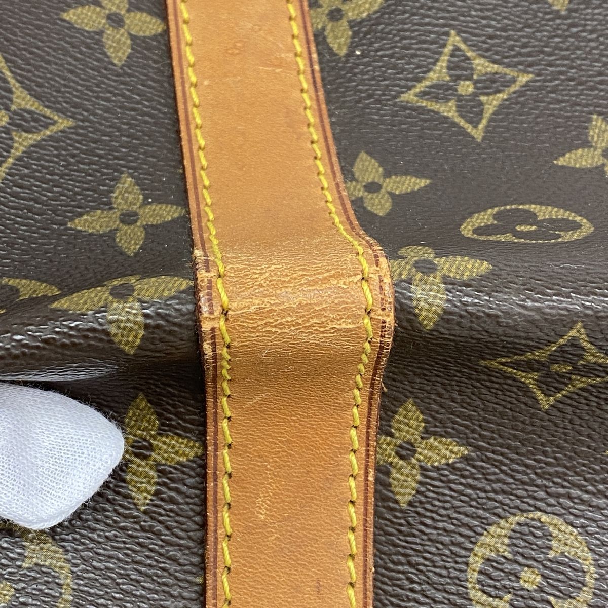 Louis Vuitton Boston Bag Monogram Keepall 60 Brown — view 8