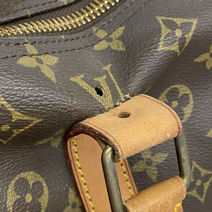 Louis Vuitton Boston Bag Monogram Keepall 60 Brown — view 6