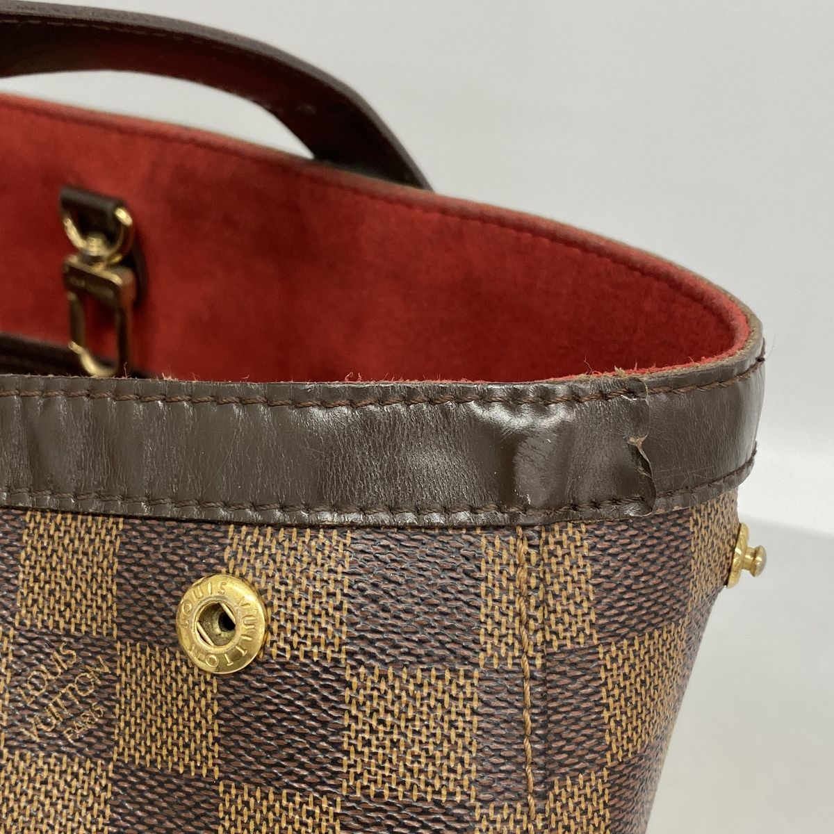 Louis Vuitton Tote Bag Damier Hampstead MM Ebene — view 7