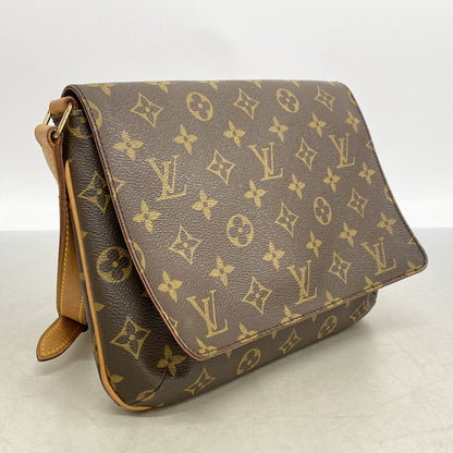 Louis Vuitton Shoulder Bag Monogram Musette Tango Short Strap Brown — view 2