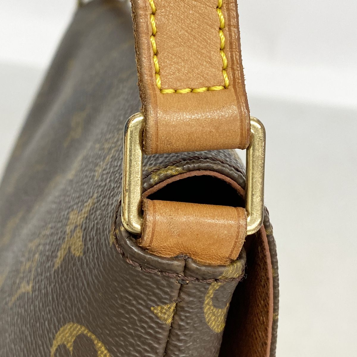Louis Vuitton Shoulder Bag Monogram Musette Tango Short Strap Brown — view 8