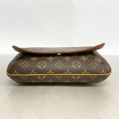 Louis Vuitton Shoulder Bag Monogram Musette Tango Short Strap Brown — view 3