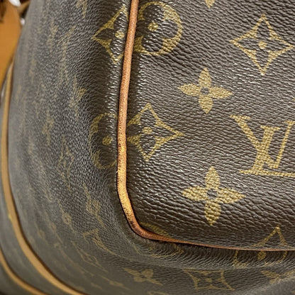 Louis Vuitton Boston Bag Monogram Keepall 55 Brown — view 6