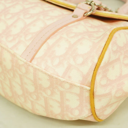 Dior Handle Trotter Pink Silver Handbag — view 7