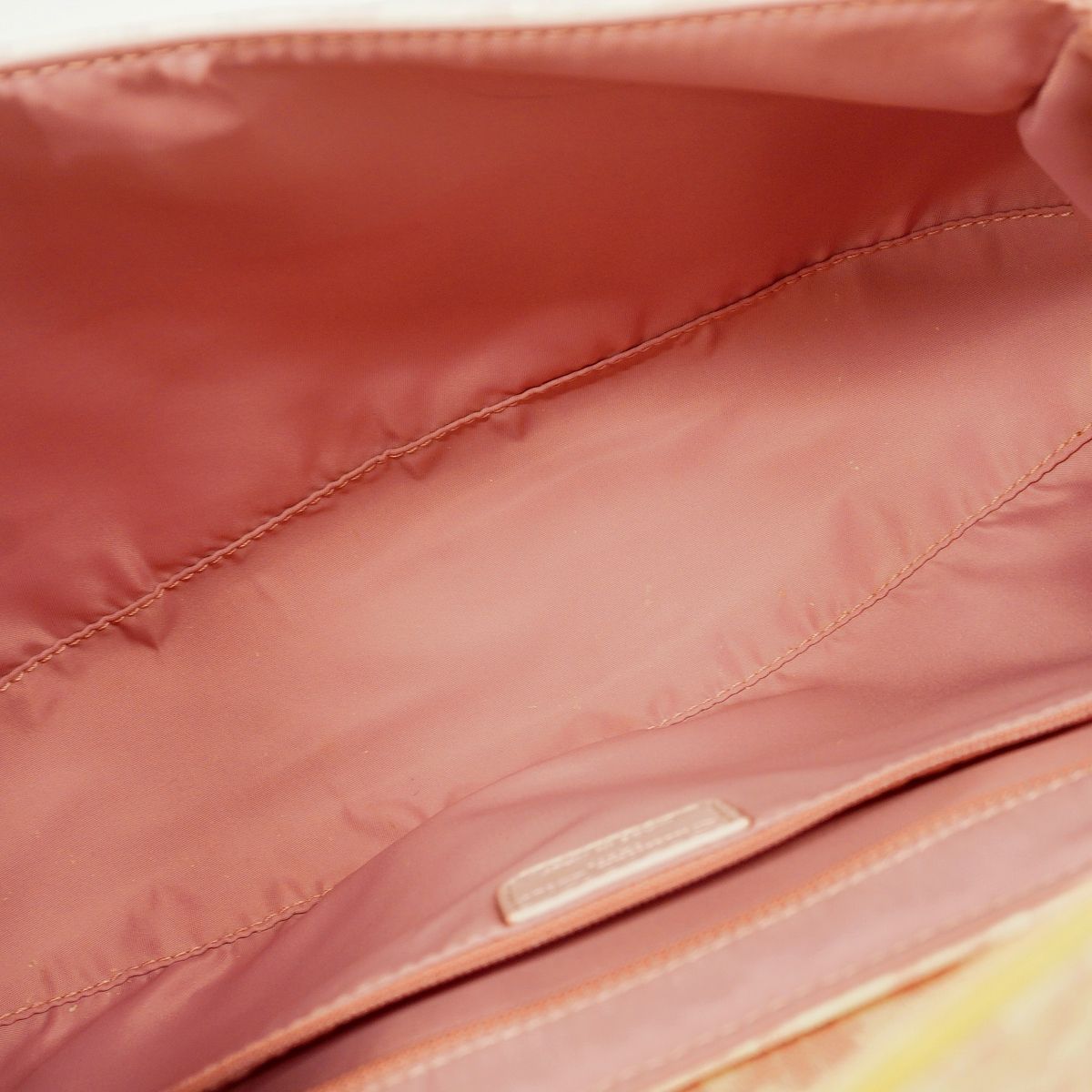 Dior Handle Trotter Pink Silver Handbag — view 4