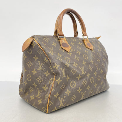 Louis Vuitton Handle Monogram Speedy 30 Brown Handbag — view 2