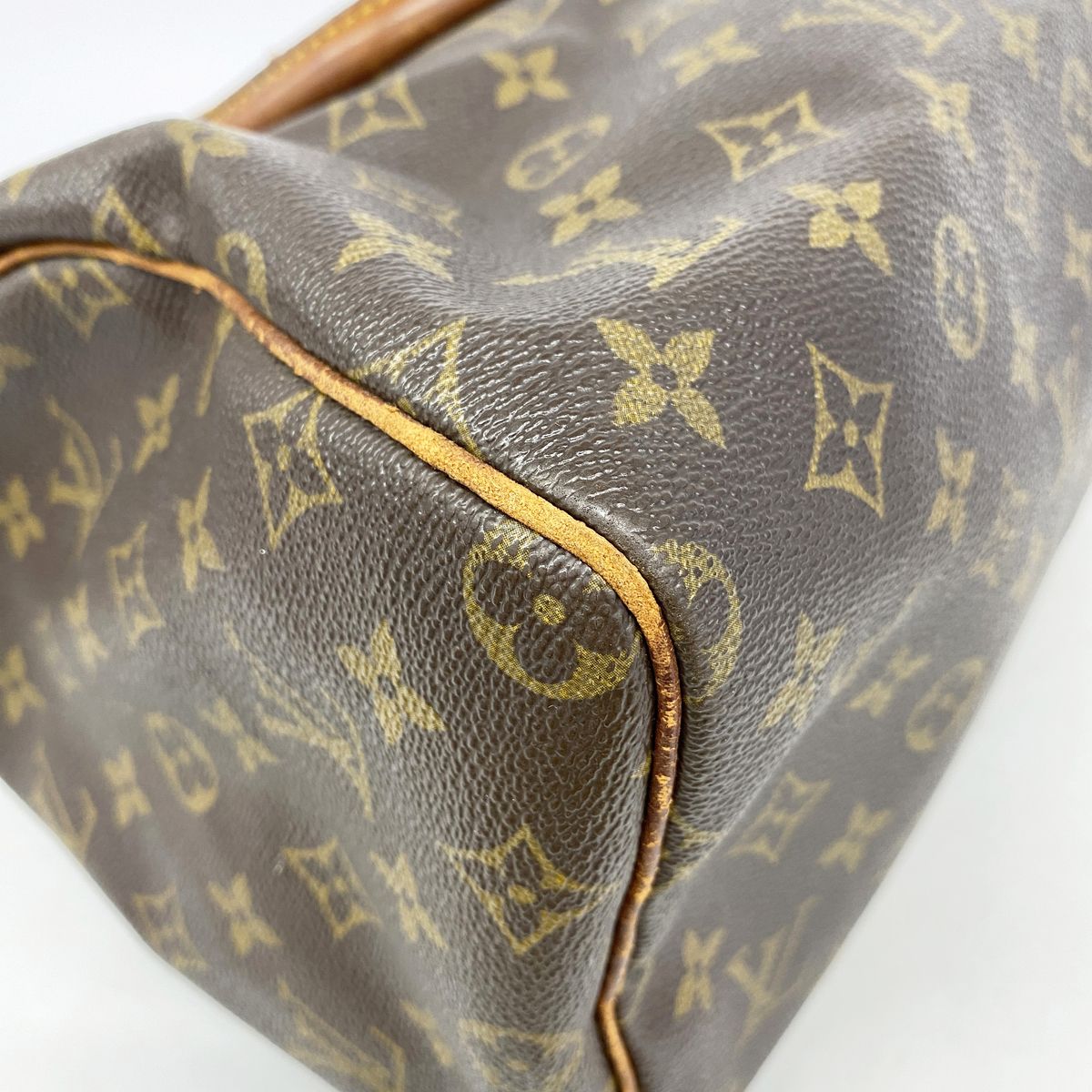 Louis Vuitton Handle Monogram Speedy 30 Brown Handbag — view 8