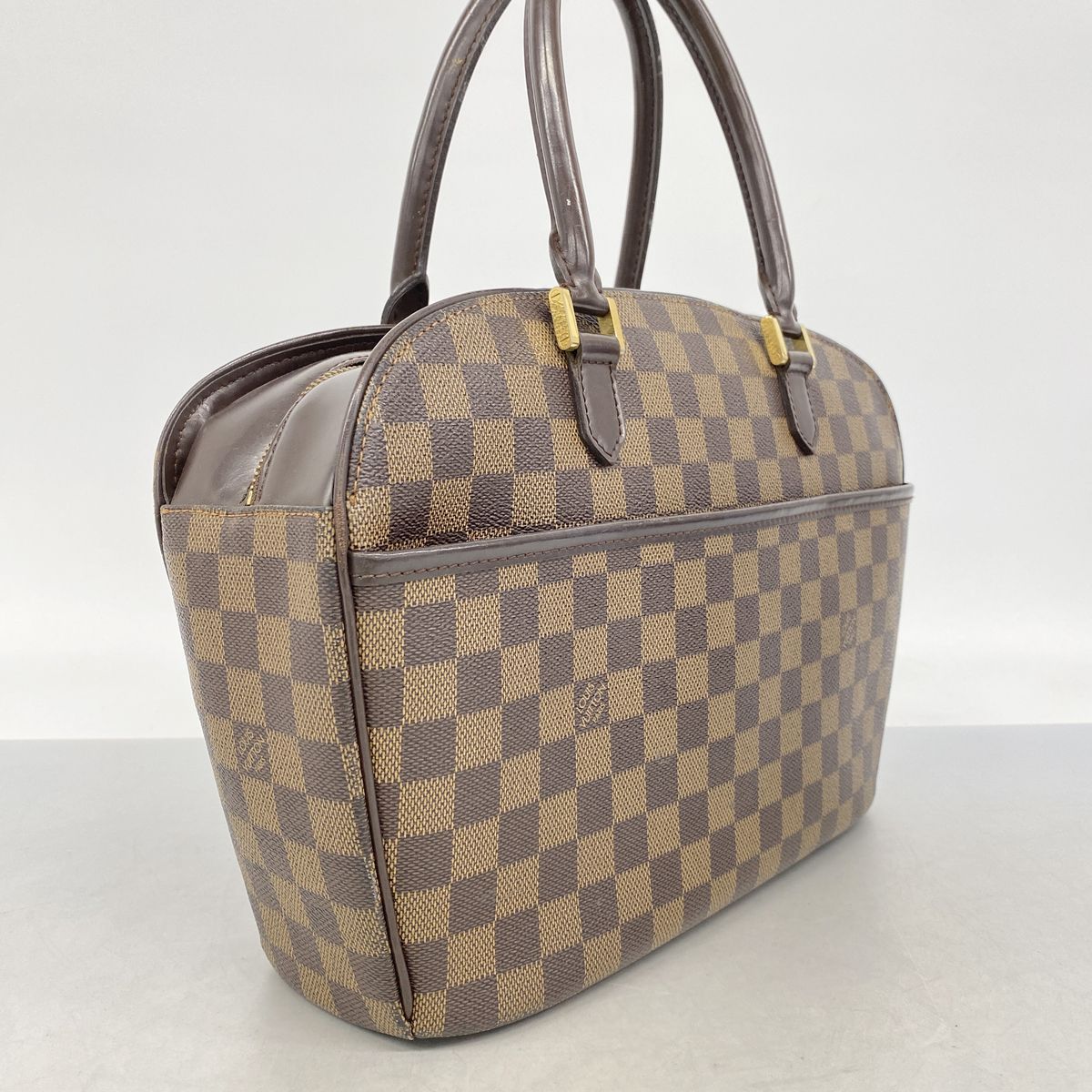 Louis Vuitton Handle Damier Saglia Horizontal Ebene Handbag — view 2