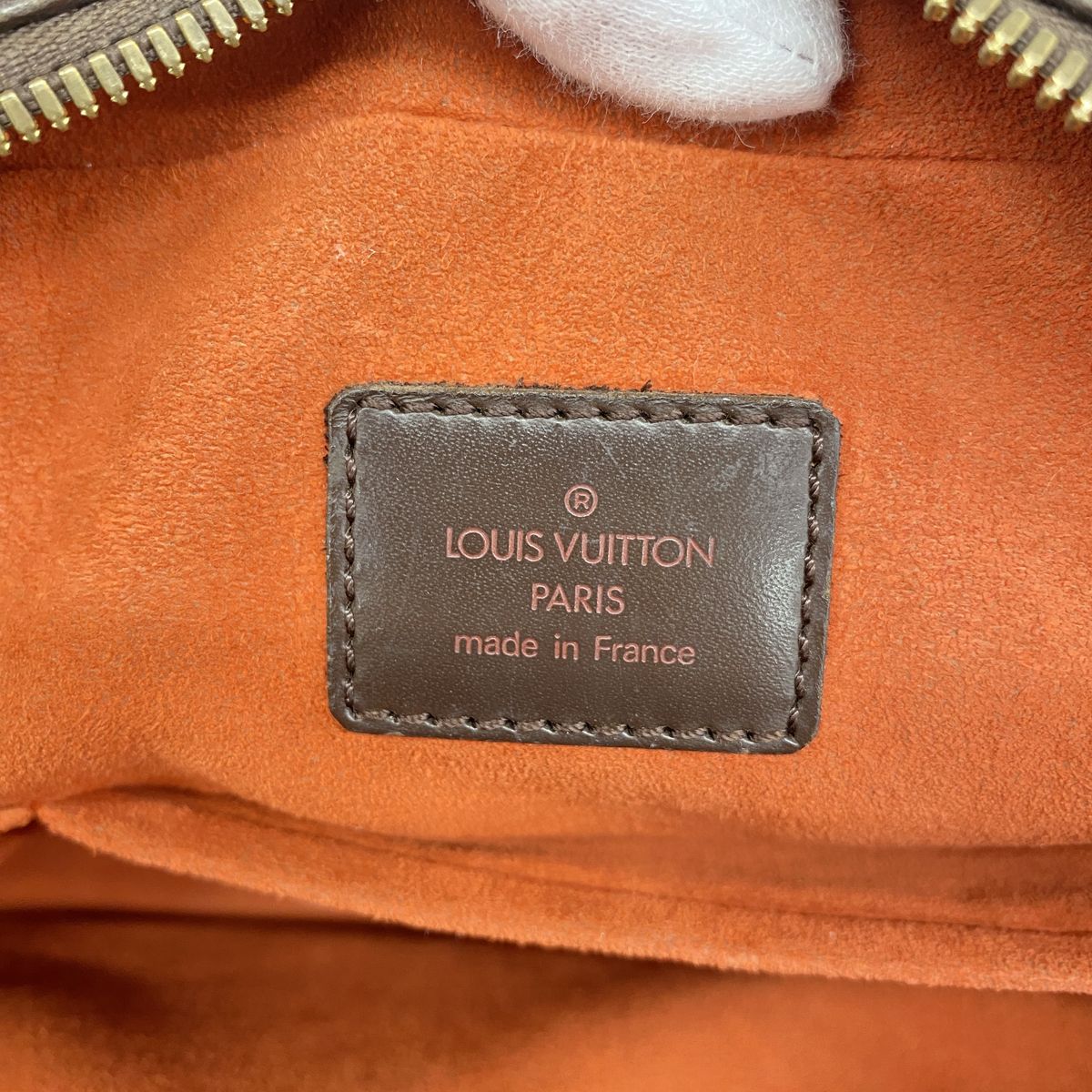 Louis Vuitton Handle Damier Saglia Horizontal Ebene Handbag — view 5