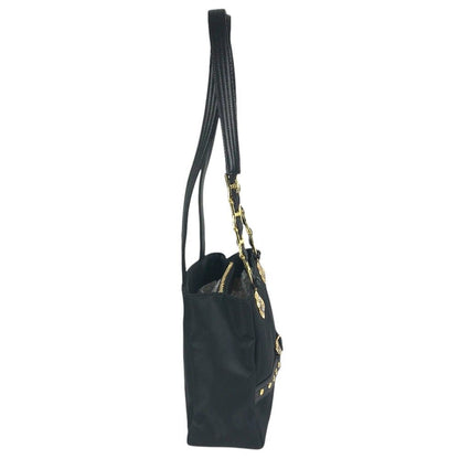 Versace Shoulder Bag Medusa Logo Nylon Black — view 2