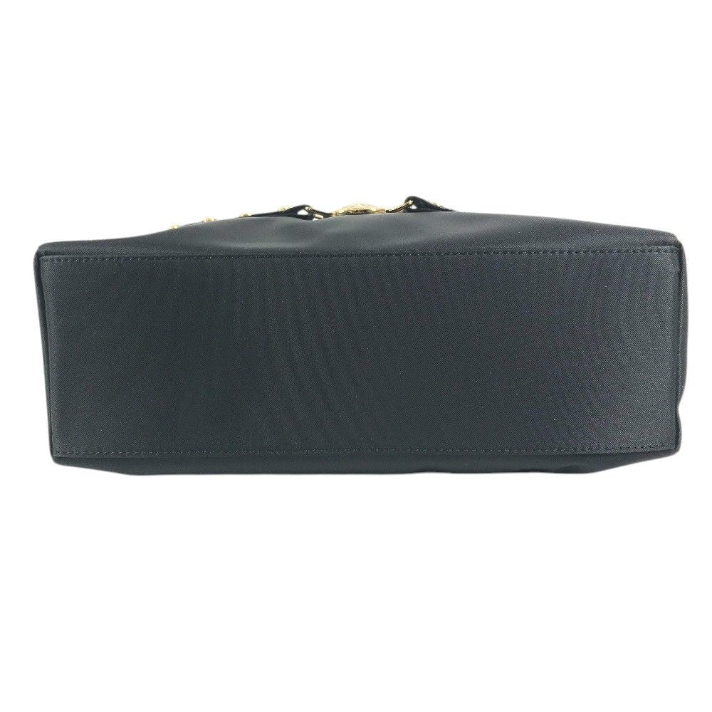Versace Shoulder Bag Medusa Logo Nylon Black — view 4