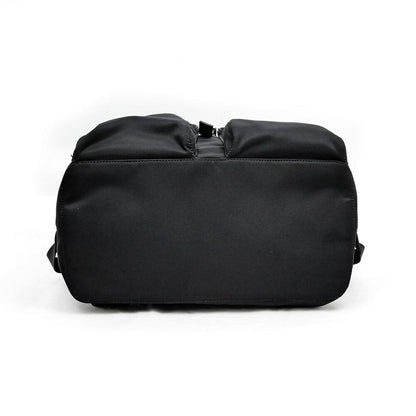 Prada Backpack Black Silver Nylon — view 6