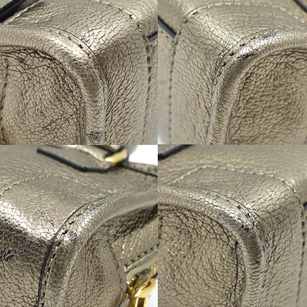 Loewe Amazona Micro Mini Shoulder Bag Gold Strap — view 4