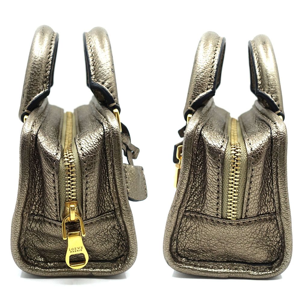 Loewe Amazona Micro Mini Shoulder Bag Gold Strap — view 5