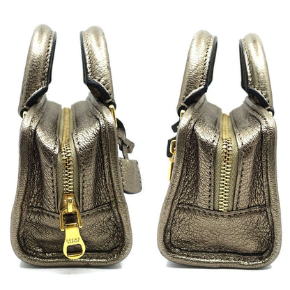 Loewe Amazona Micro Mini Shoulder Bag Gold Strap — view 5