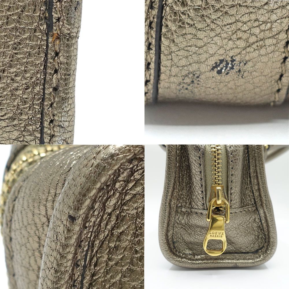Loewe Amazona Micro Mini Shoulder Bag Gold Strap — view 6