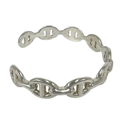 Hermes Enchainee Bangle 925 Sterling Silver Handbag — view 5