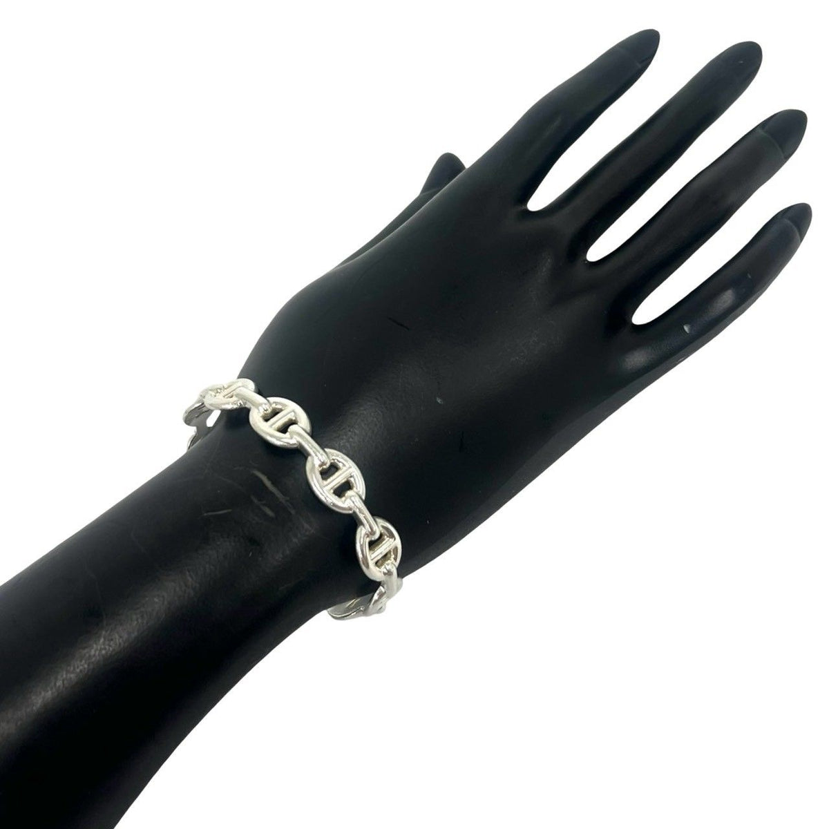Hermes Enchainee Bangle 925 Sterling Silver Handbag — view 2