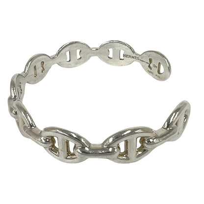 Hermes Enchainee Bangle 925 Sterling Silver Handbag — view 4