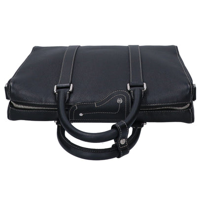 Dior Black Leather Lango Briefcase — view 5