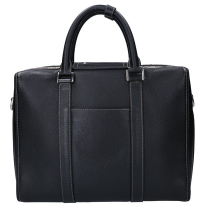 Dior Black Leather Lango Briefcase — view 3