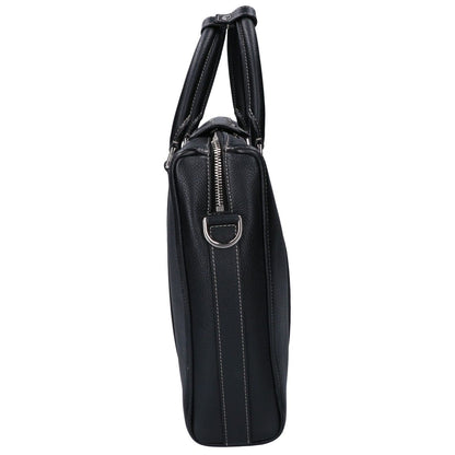 Dior Black Leather Lango Briefcase — view 4