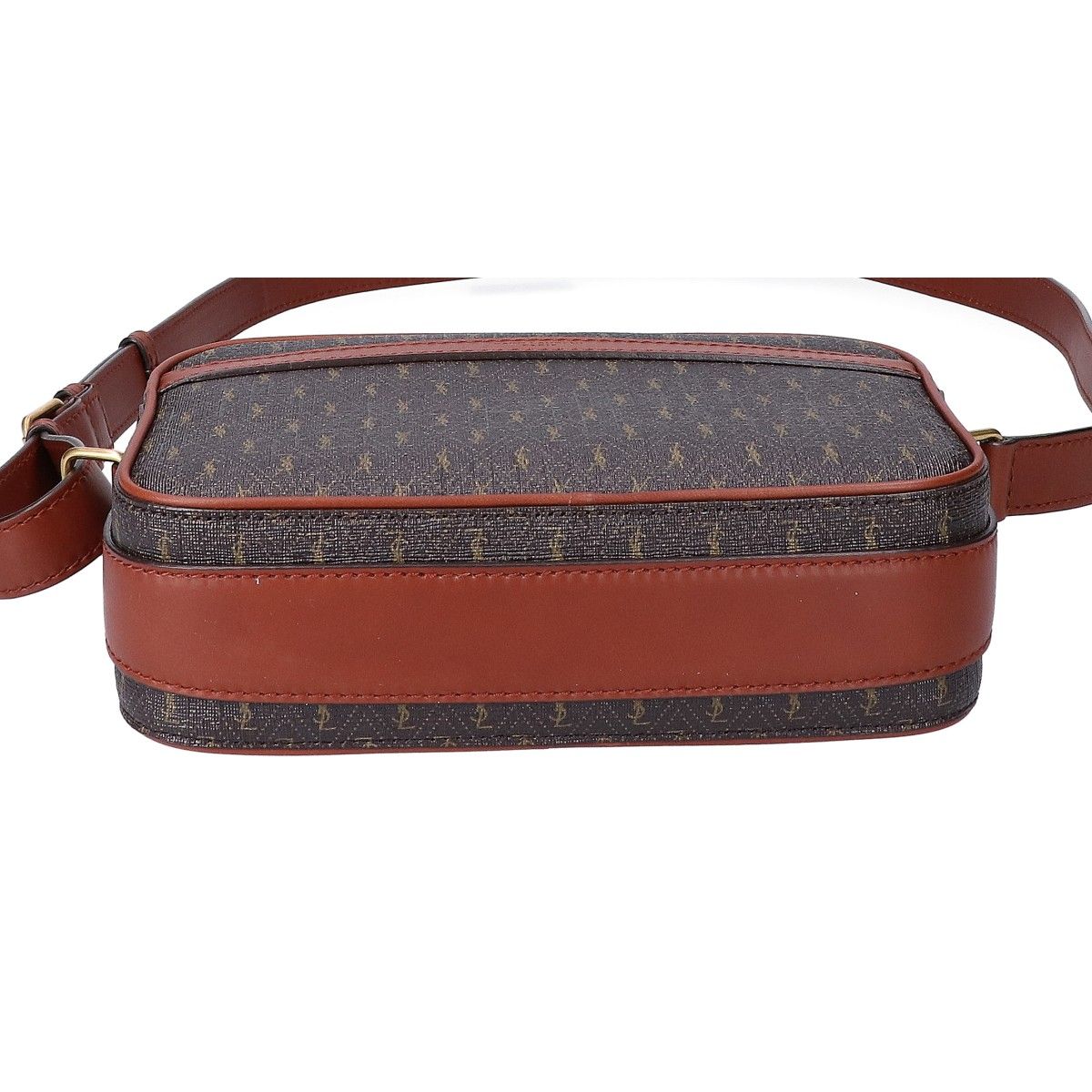 Saint Laurent Paris New Monogram Smooth Calfskin Camera Bag — view 5