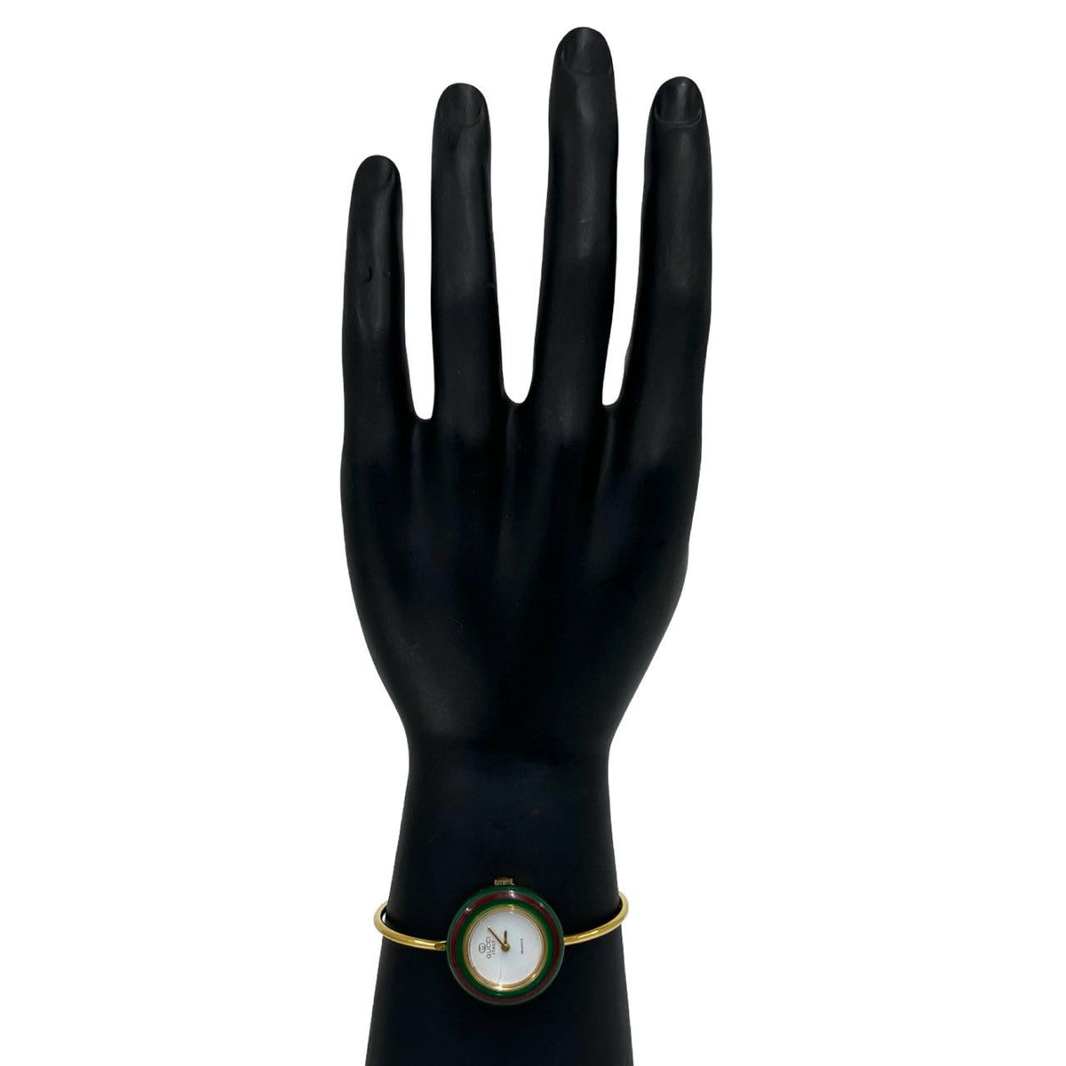 Gucci Vintage Change Bezel Sherry Line Quartz Watch Wrist Gold — view 2
