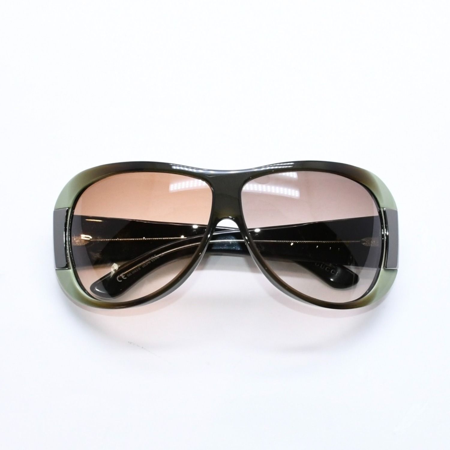 Gucci Sunglasses Eyewear S Brown Green Gradation