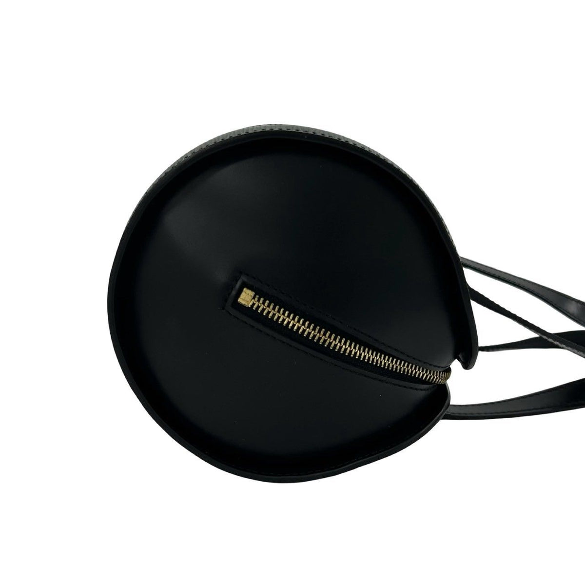 Louis Vuitton Vintage Souflo Epi Leather Handle Drum Boston Bag Black — view 6