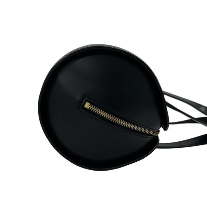 Louis Vuitton Vintage Souflo Epi Leather Handle Drum Boston Bag Black — view 6