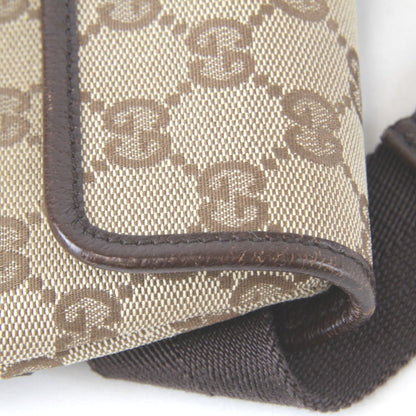 Gucci Mini Waist Bag GG Canvas Beige — view 8