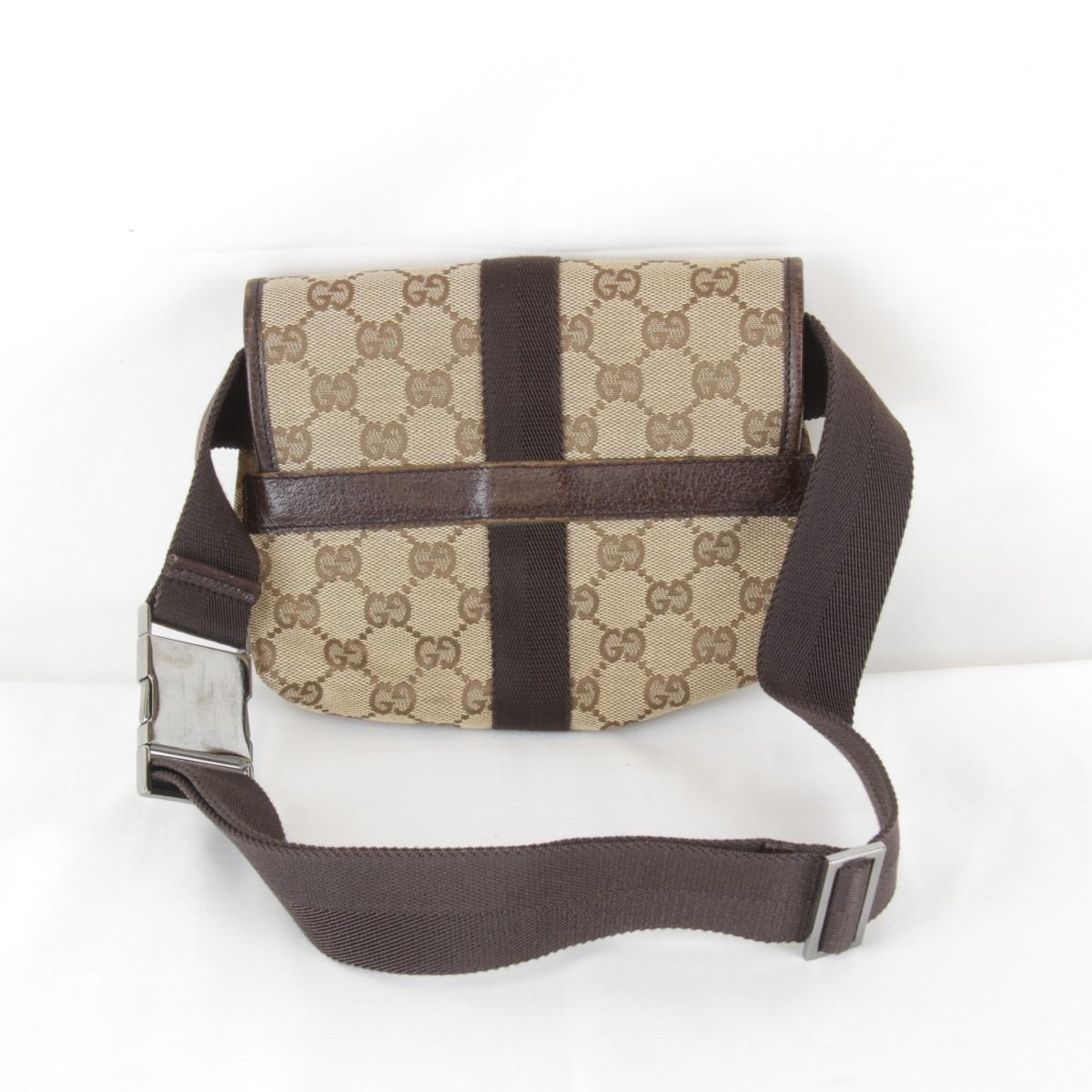 Gucci Mini Waist Bag GG Canvas Beige — view 2