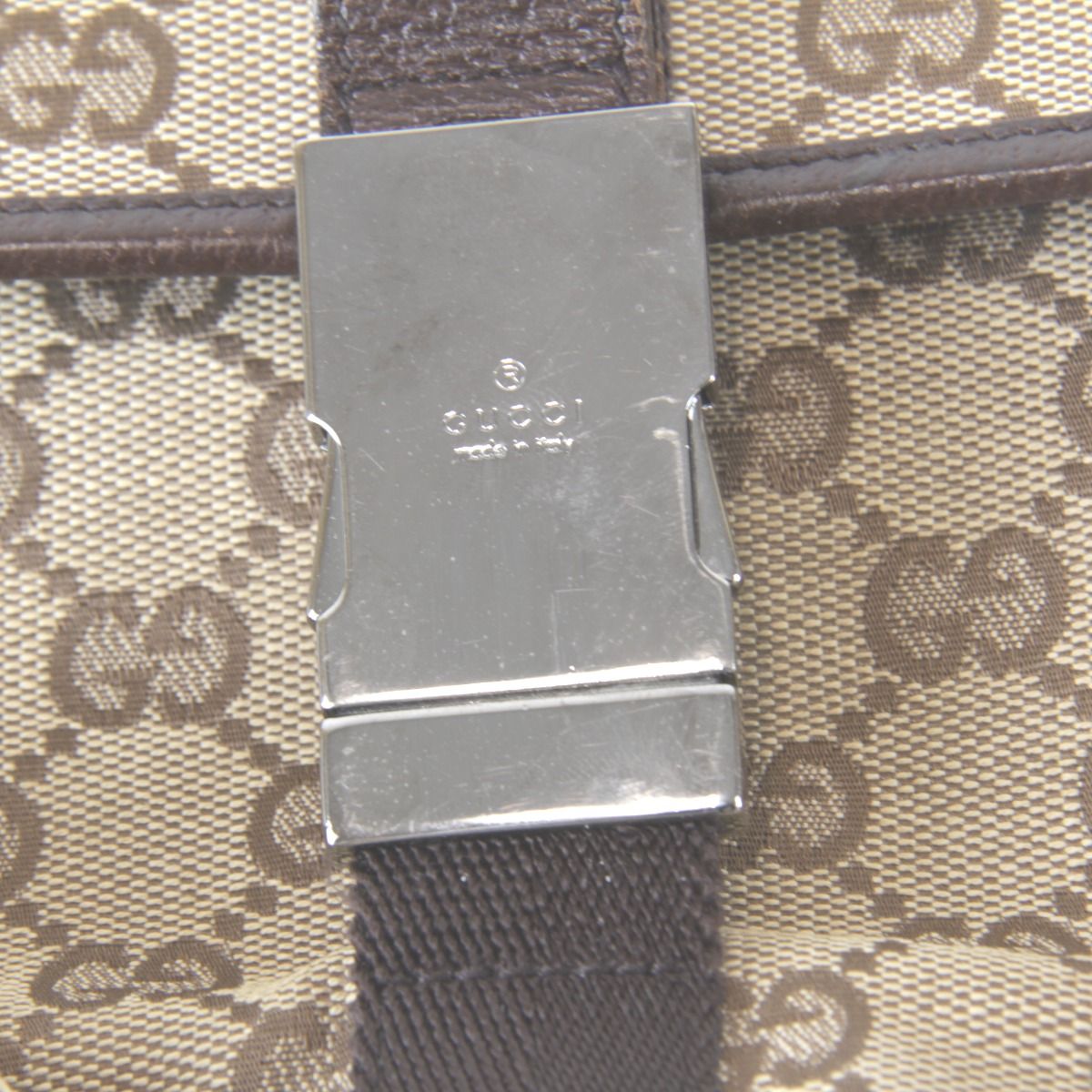 Gucci Mini Waist Bag GG Canvas Beige — view 4